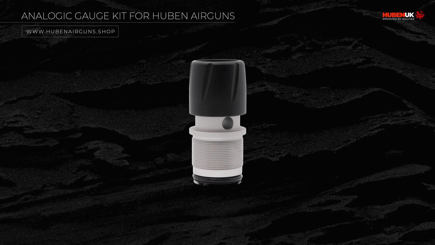 Analogic Gauge Kit for Huben Airguns fill probe view