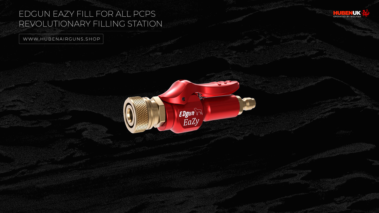 EDgun EaZy Fill for all PCPs – Revolutionary Filling Station with 1/8" Female Connector