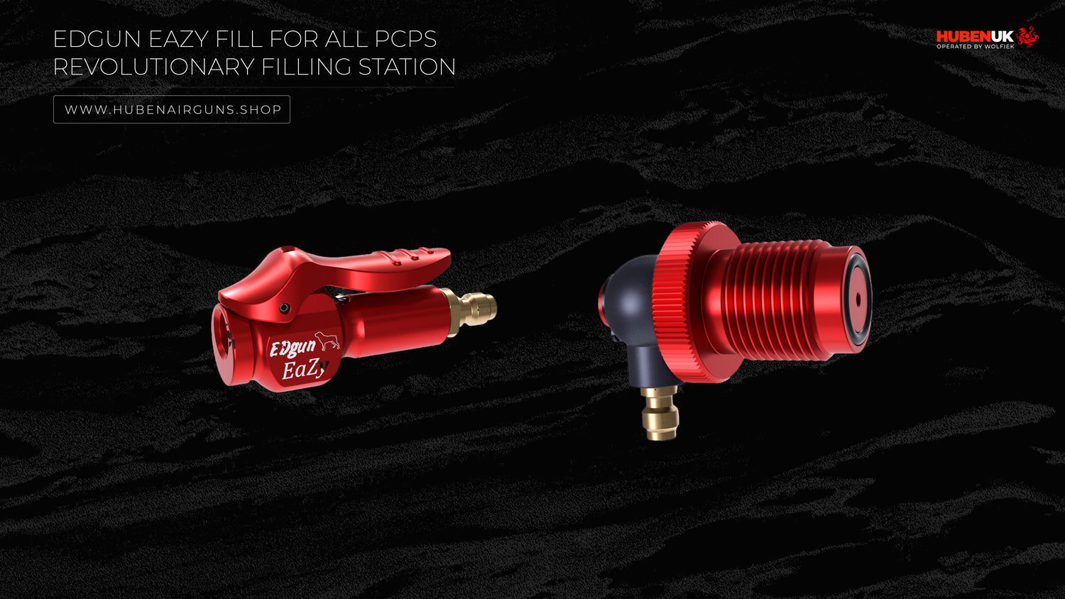 EDgun EaZy Fill for all PCPs – Revolutionary Filling Station Foster Female Connector and Bottle Plug