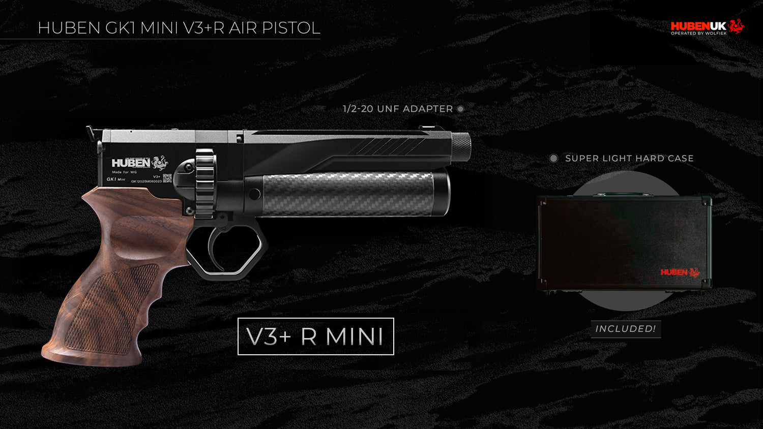 Huben GK1 V3+ Mini Air Pistol (aka Shorty)