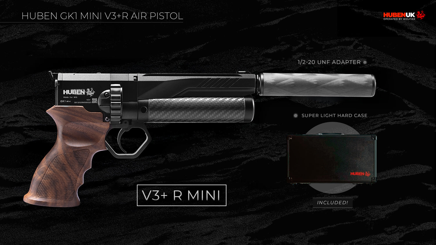 Huben GK1 V3+ Mini Air Pistol (aka Shorty)