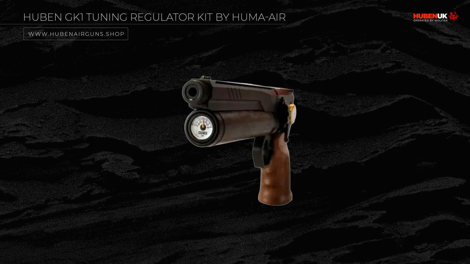 Huben GK1 Tuning Regulator Kit By Huma-Air PCP Front view