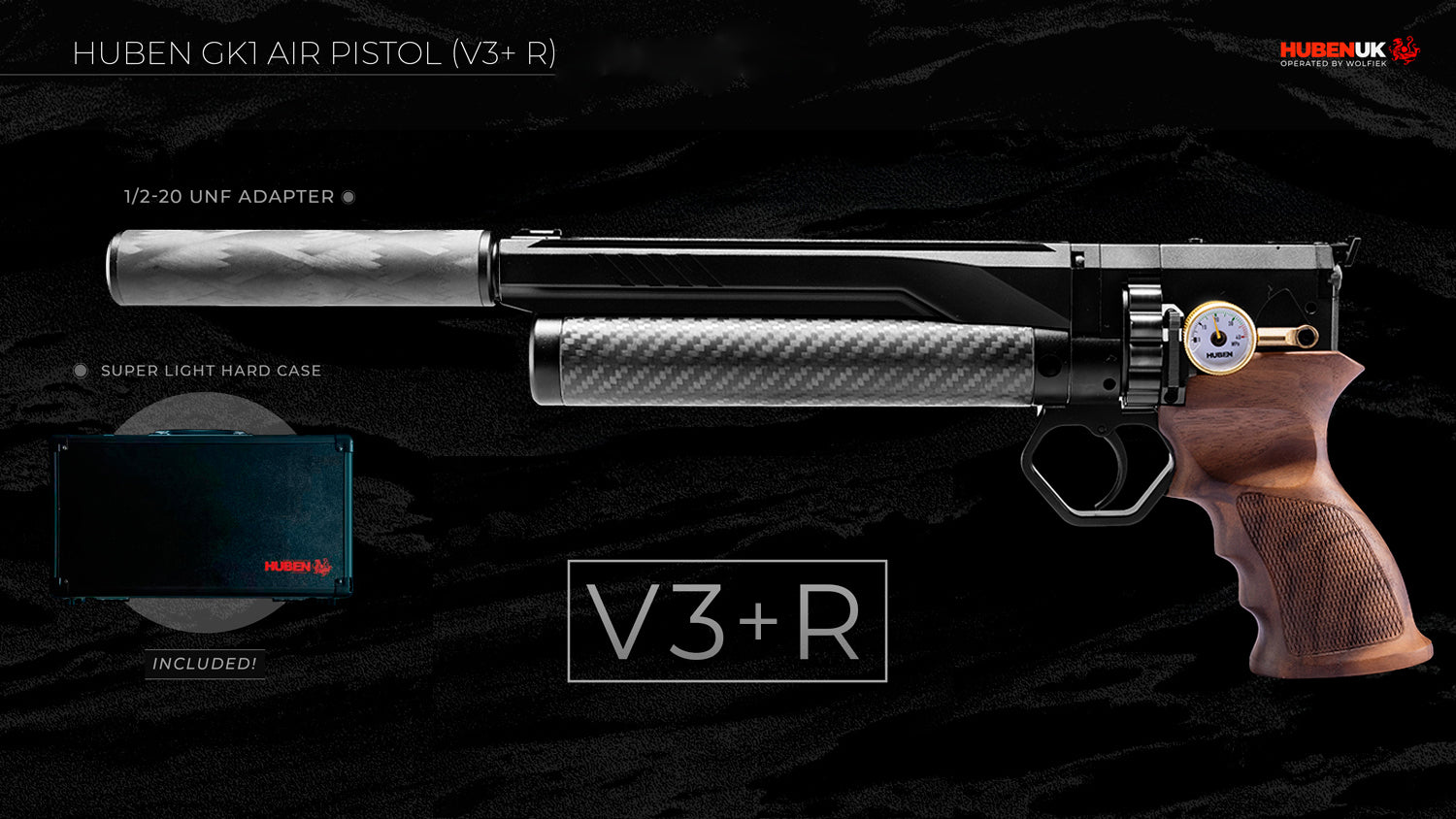 Huben GK1 Air Pistol (V3+ R)