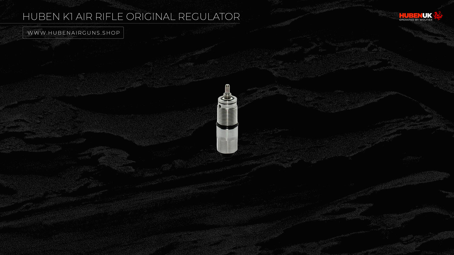 Huben K1 Air Rifle Original Regulator upside view