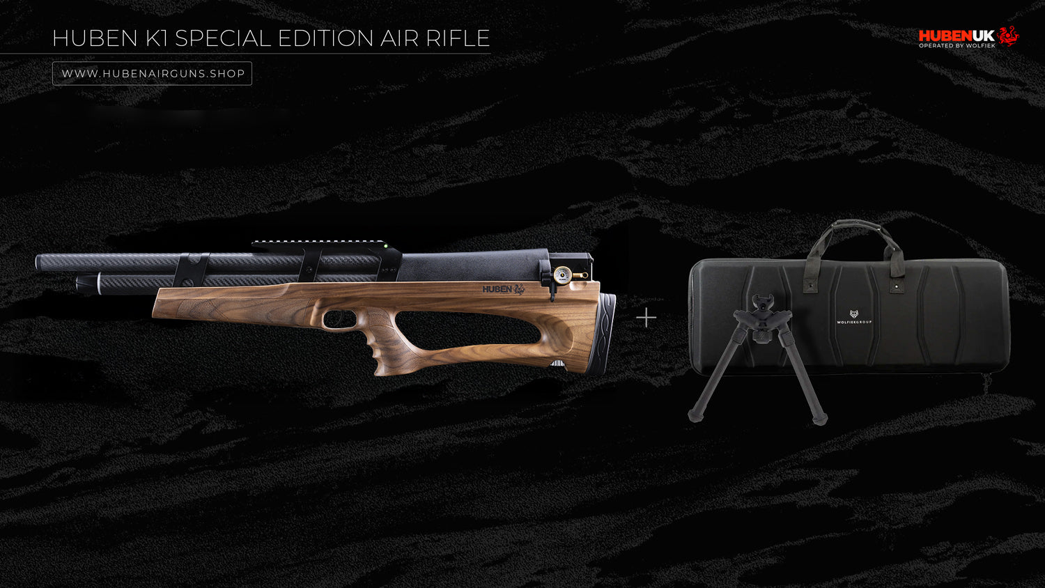Huben K1 Special Edition Air Rifle · Cal .30 (7.62mm)