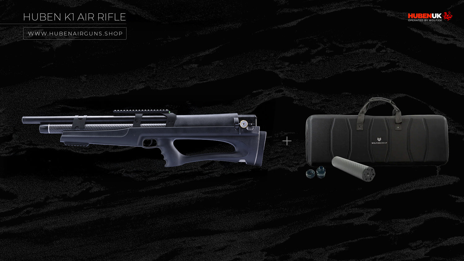 Huben K1 Air Rifle · Cal .22 (5.5 mm)
