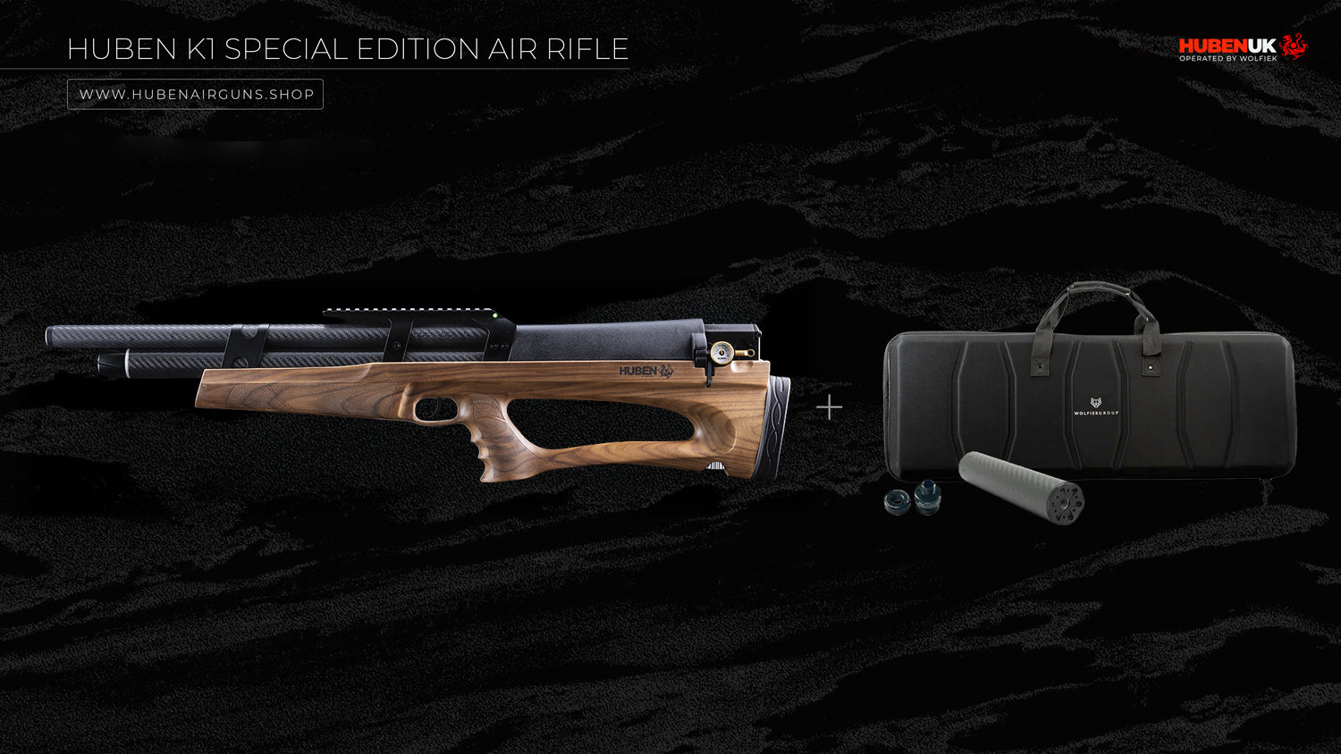 Huben K1 Special Edition Air Rifle · Cal .30 (7.62mm)
