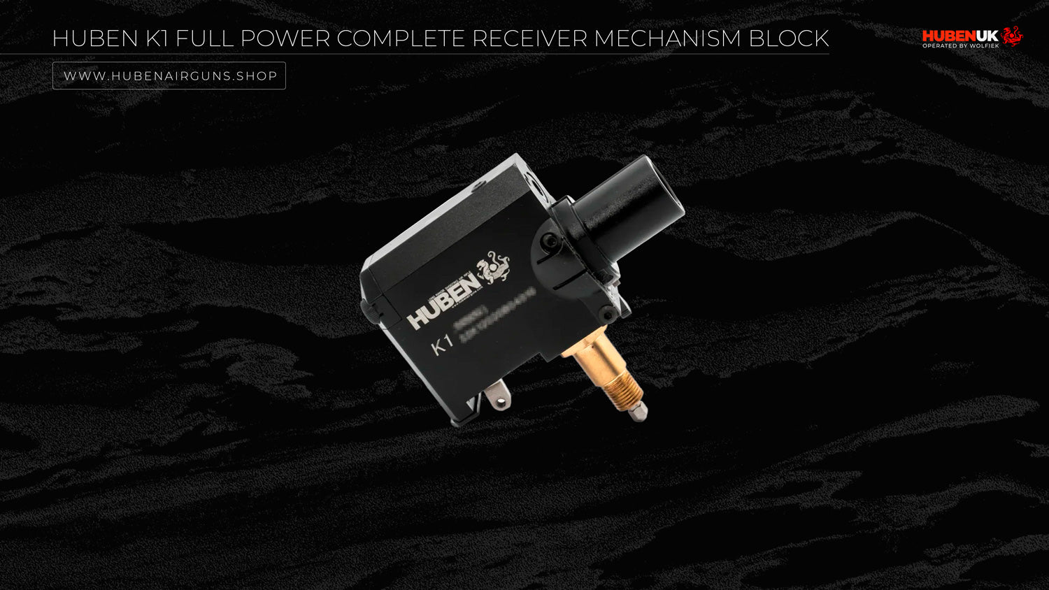 Huben K1 Full Power Complete Receiver Mechanism Block for PCP Air Rifle