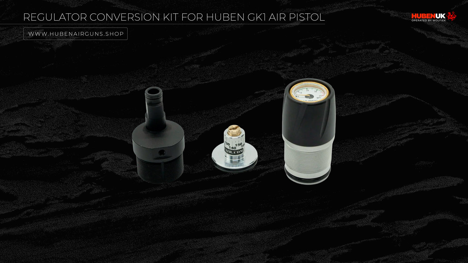 Regulator Conversion Kit for Huben GK1 Air Pistol Full Kit