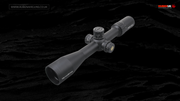 Vector Optics Taurus riflescope 4-16x44 HD SFP, angled view