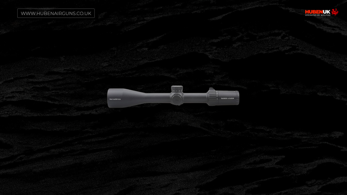 Vector Optics Taurus riflescope 4-24x50 FFP, side view
