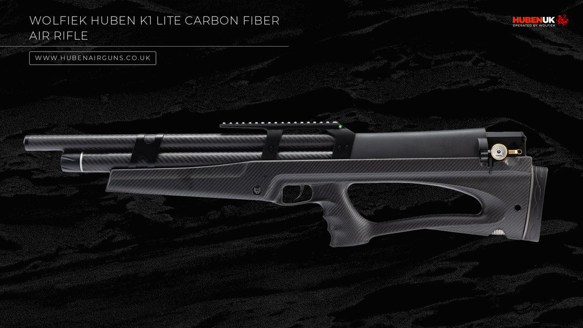 Wolfiek Huben K1 Lite Carbon Fiber Air Rifle · Cal .30 (7.62mm)
