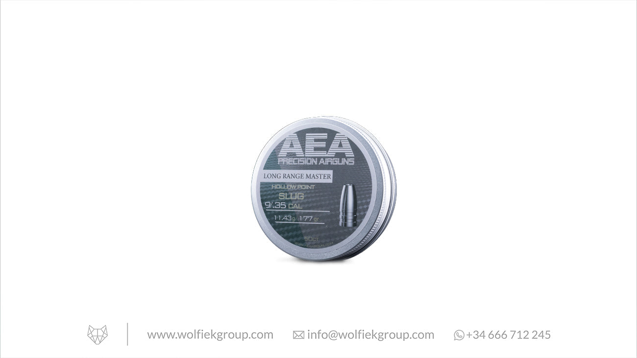 AEA Long Range Master Hollow Point Slugs - Cal .35 (9mm) - 11.43g (177gr)