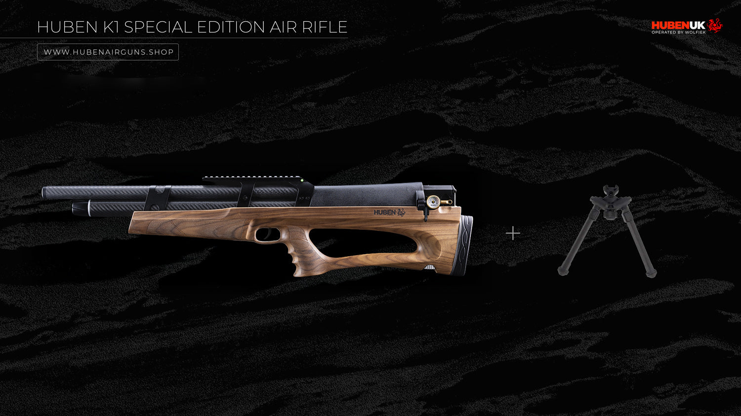 Huben K1 Special Edition Air Rifle · Cal .30 (7.62mm)