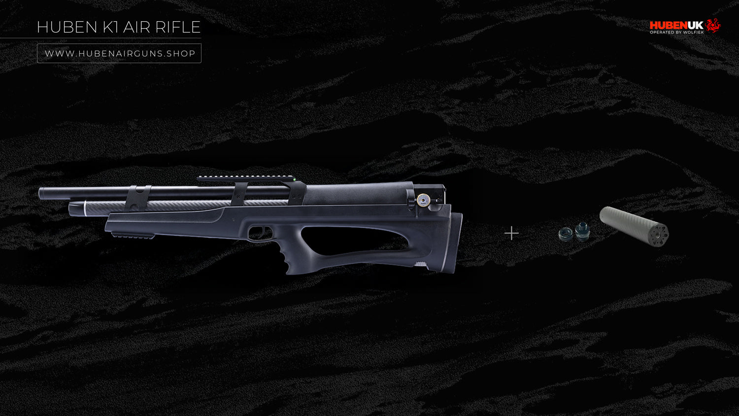Huben K1 Air Rifle · Cal .22 (5.5 mm)