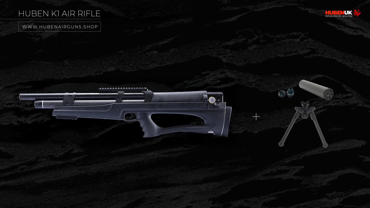 Huben K1 Air Rifle · Cal .22 (5.5 mm)
